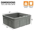 thumbnail image 2 of Lifesmart Spas 5 Personnes Plug and Play 28 Jet LED Spa Extérieur, LS350DX, Taupe, 2 of 12