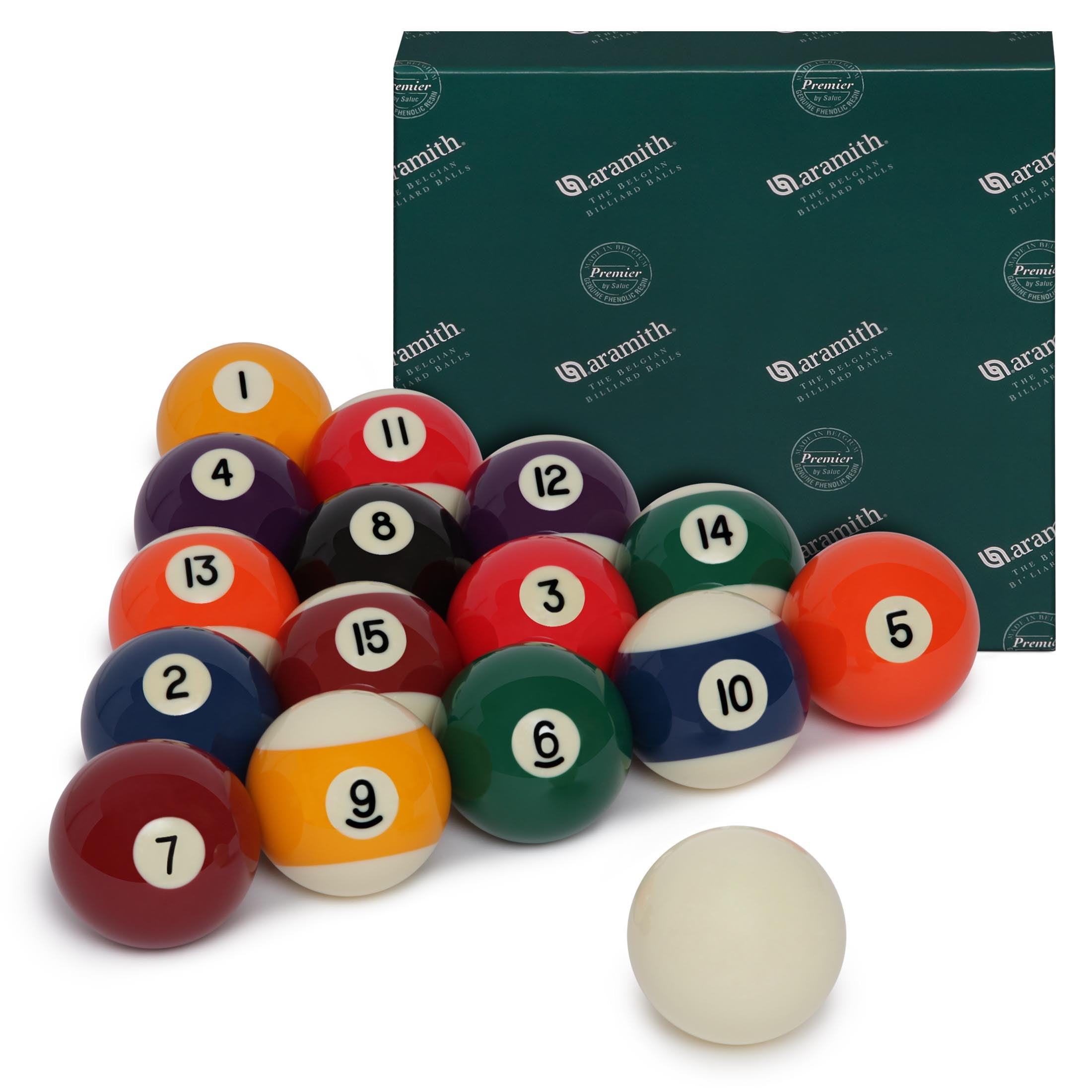 individual. 57.2 mm Premiergames Billiard balls 