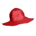thumbnail image 4 of Aocisk Stylish Bucket Hat Outdoor Event Accessory Party Wear Versatile All Season Sun Red one size, 4 of 4