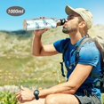 thumbnail image 6 of Yayeee 20oz Insulated Water Bottle Double Wall Stainless Steel with Flip Straw Lid, Ice Hockey, 6 of 7