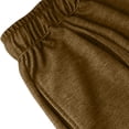 thumbnail image 5 of ADSSDQ Capri Jeans for Women Wide Leg Jeans Woman Stretchy Pull On Jeans High Waist Denim Jean Capris Pant with Pocket Brown L, 5 of 8