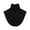 Black, variant on freneci Women Turtleneck Dickey Comfortable Detachable Collar for Work Street Dating Black