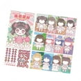 thumbnail image 3 of Face Stickers Children's Book Princess Dress Up Stickers DIY Decoration Children B, 3 of 7