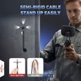 thumbnail image 3 of Ralcam Endoscópio Articulado 4 Vias 360°, Câmera de Inspeção à Prova d'Água Ultra Fina 6,2mm com Luz, Tela HD de 4,3", Zoom 4X, Endoscópio Semirrígido de 2 m para Motor, Tubulações, HVAC e Automotivo, 3 of 9