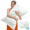 thumbnail image 1 of Pillows DGPEAR, espuma viscoelástica y refrescante, tamaño queen, juego de 2, 1 of 7