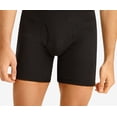 thumbnail image 3 of Men's Hanes Ultimate 5-pack Exposed Waistband Boxer Brief Black Gray, 3 of 3