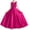 Hot Pink, variant on AHTJRT Dresses for Girls Sequin Glitter Satin Silk Sleeveless A-Line Formal Dress Birthday Party Wedding Gowns Princess Dress Dark Green 11-12 Years
