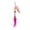 A003- Pink, variant on Bass Fishing Lure Spinner Bait for Bass Fishing 2.3 Inch 0.12 Oz Pink Feathered Treble Hook Spinnerbait Fishing Lures for Freshwater and Saltwater Fishing 1 Pack