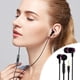 thumbnail image 1 of Auriculares electrónicos con cable y micrófono, auriculares internos con aislamiento de ruido, potentes y de alta definición, compatibles con auriculares de 3,5 mm., 1 of 4