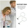thumbnail image 3 of 2 Pcs Anneaux de Support pour Rétorsion, Anneaux de Support pour Laboratoires, Expérience de Laboratoire, Anneaux en Fer, 3 of 6