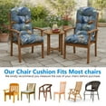 thumbnail image 6 of Eurhowing Adirondack Chair Cushions 2Pcs, 44x20x4 Inch Waterproof Outdoor Rocking Chair Cushion, High Back Chair Seat Pad for Patio Furniture, Print03, 6 of 11