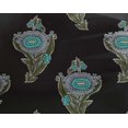 thumbnail image 4 of oneOone Georgette Viscose Fabric Leaves & Floral Block Fabric Prints By Yard 42 Inch Wide, 4 of 5