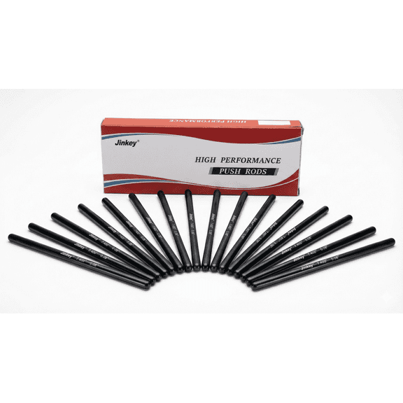 Jinkey® 7.400" Chromoly Pushrods 5/16" x .080" Wall for GM LS Engines
