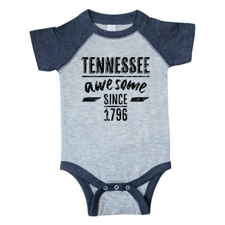 

Inktastic Tennessee Awesome Since 1796 Gift Baby Boy or Baby Girl Bodysuit