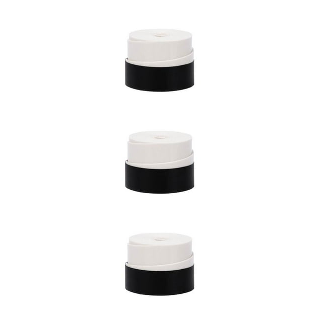 Guardoinrt 1/2/3 Tennis Overgrip Non Toxique et Durable pour une Performance Longue Durée Puissance de Liaison Rouleau Blanc pack 3 Pcs