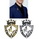 thumbnail image 1 of Elegante Corona de Broche de Cristal Del Insignia de Carreras Broche Antigua+elegante Corona de Broche de Cristal Fernando Broche de alfiler de época, 1 of 7