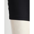 thumbnail image 6 of renvena Kids Girls 2 Piece Swimsuit Rash Guard Beachwear Short Sleeve Swimwear with Swim Skirts Set A Black 4XL, 6 of 7