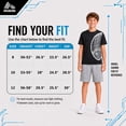 thumbnail image 7 of RBX Boys Athletic Outfit Shorts Set Short Sleeve Shirts Dry Fit Sleeveless Jersey & Shorts 3 Piece, 7 of 7