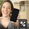 thumbnail image 2 of MasteelfCA Camera Lens Protector Glass Metal Camera Lens Cover Compatible for iPhone 14/14Plus, 2 of 8