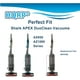 HQRP Kit de 2 Filtres pour Shark NV650, NV650W, NV651, NV652, NV750W, NV751, NV752 Aspirateurs Verticaux, Remplacement XFF650 – image 1 sur 4