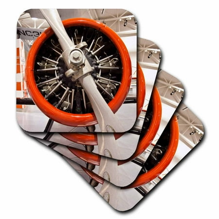

Weddel-Williams Air Racing Museum Aviation - US19 WBI0320 - Walter Bibikow set of 8 Coasters - Soft cst-90512-2