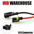 thumbnail image 4 of HID-Warehouse HID Xenon Replacement Bulbs - H13 / 9008 6000K - Light Blue 1 Pair, 4 of 6