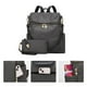 thumbnail image 3 of Makes Mochila Monedero para Mujer Bolso de Viaje de Cuero PU Bolso de diseño Convertible con Monedero 2 Piezas, 3 of 5