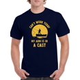 thumbnail image 1 of Can't Work Today, Fishing T-Shirt Men -GoatDeals Designs, Male 3X-Large, 1 of 4