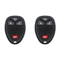Car Key Fob Keyless Entry Remote for 2011 Chevrolet Silverado FCC OUC60270 OUC60221 Part Number 15913421 20868672 20952474 Pack of 2