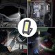 thumbnail image 5 of Rechargeable Work Light, Portable Led Camping Light, 180 Adjustable Construction Site Work Light, Usb Port, Ipx4 Magnetic Base, For Cars, Fishing, Lig, 5 of 5