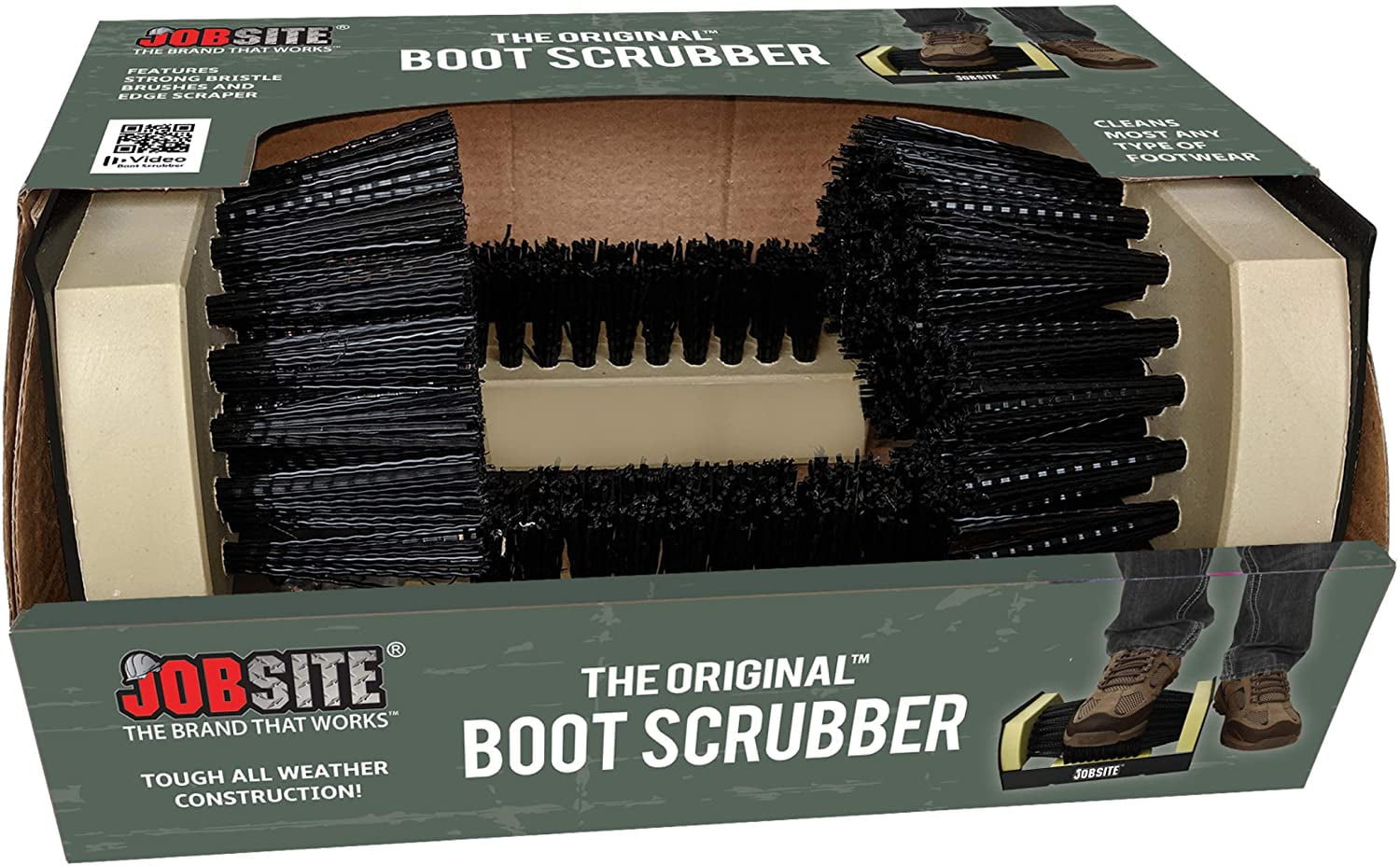 jobsite boot scrubber