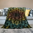 thumbnail image 5 of Creowell Flower Durable Soft Flannel Blanket - Allergy Machine Washable 40*50in, 5 of 7