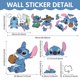 thumbnail image 2 of Pegatinas de pared de Stitch para dormitorio, sala de estar, guardería, decoración de fiesta, fondo de dibujos animados de anime, pegatina para decoración de pared, decoración de pared de dormitorio,, 2 of 5