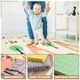 thumbnail image 5 of Sorbus Foldable Baby Play Mat, Kids Foam Mats for Floor with Travel Bag - Waterproof Foldable Play Mats for Babies, Infants, Toddlers, and Kids Playtime & Tummy Time - 78" x 70" x 0.4", 5 of 7