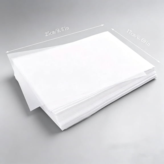 Clearance Under $0.69! 100SHEETS Tracing Paper, Translucent Drawing Paper for Sketching & Painting, 17x25cm, for Artists & Designers, White, One Size