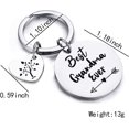 thumbnail image 5 of SAIPN Grandma Grandpa Gifts Keychain from Granddaughter Grandson Best Grandma Grandpa Ever Gift, 5 of 5