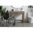 thumbnail image 7 of Elegant Lighting VF14842WH Hudson 42" Free Standing Single Basin Vanity Set - White, 7 of 7