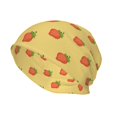 thumbnail image 2 of Logiee Hand Drawn Strawberry Print Unisex Knit Beanie for Men Women Winter Hat,Beanies Skull Caps, 2 of 7