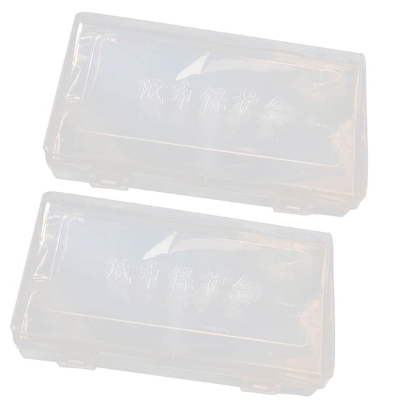 OUNONA 200 Pcs Bank Note Sleeve Cash Clear Paper Money Protective Bag 18.5X9.5CM