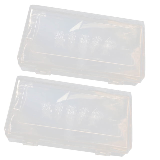 BESTYASH 200Ud Bolsas Para Billetes Material Duradero Transparente Para Conservación