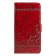 thumbnail image 5 of For OnePlus Ace 5 5G Ace 5 Pro 5G Leather Case Flower Imprint Wallet Phone Cover with Side Buckle -, 5 of 5