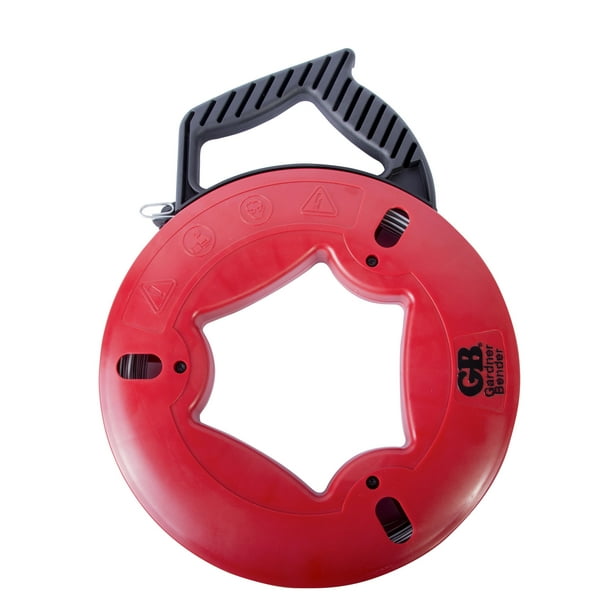 Cinta adhesiva Gardner Bender FTS-125R de acero al carbono chapado, 125 pies