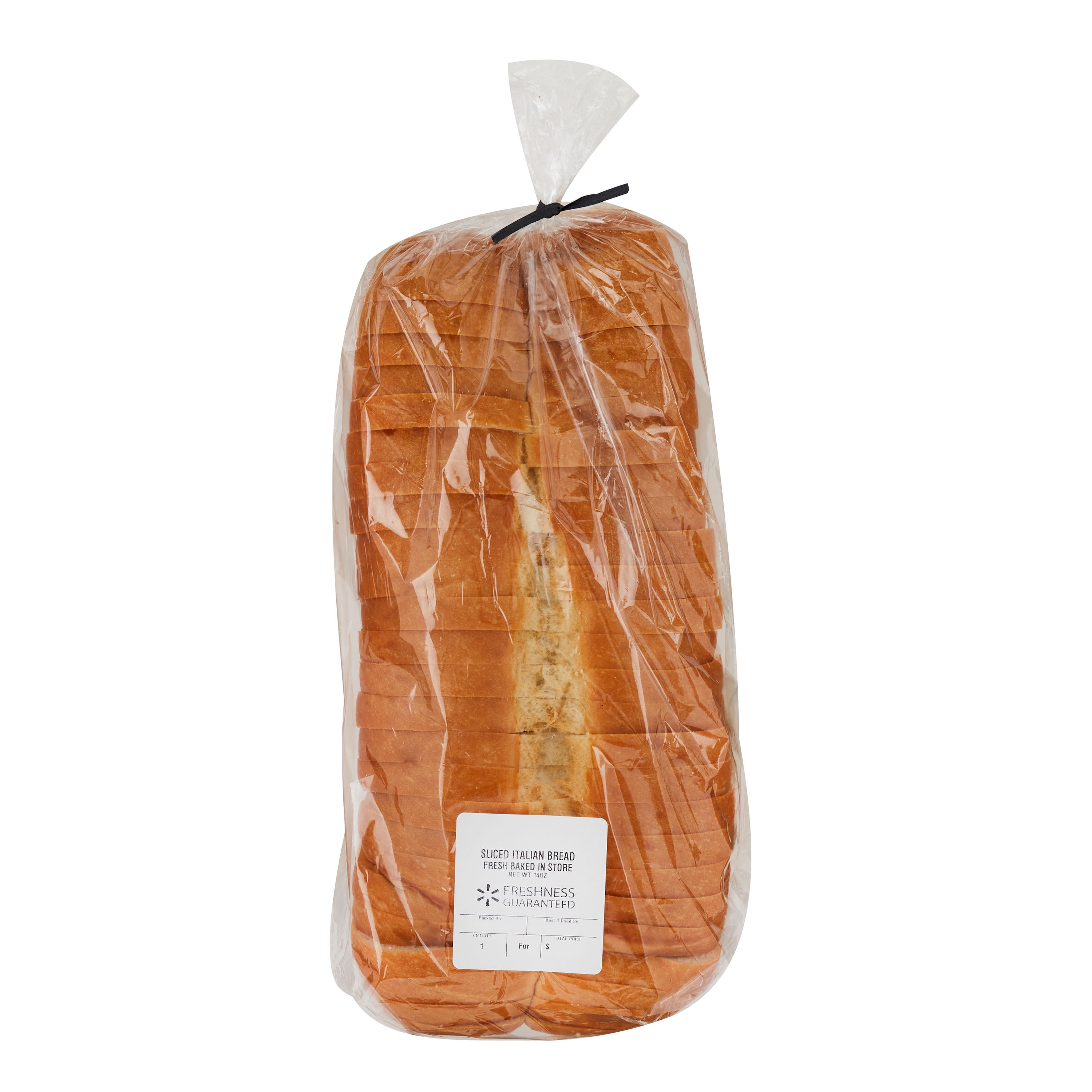 Freshness Guaranteed Sliced Plain Italian Bread, 14 oz