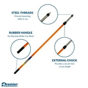Premier Paint Roller 5-10ft Heavy Duty Fiberglass Extension Pole