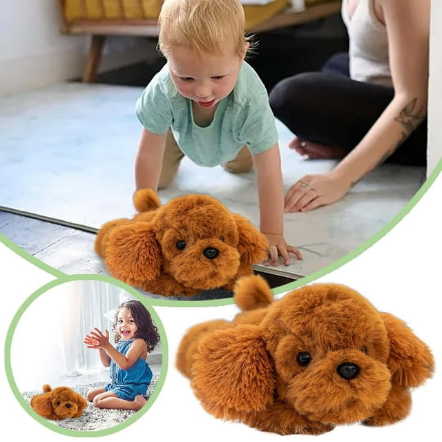 "Mignonne et Douillette : Compagnons en Peluche avec Couineurs pendant des Heures & – Parfait pour les Petits Chiens!"