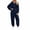 Navy adult hooded pajamas-2026, variant on DIOAZUD Women's Fuzzy Fleece Onesie Pajamas with Pockets Hooded Zip up Sleepwear Jumpsuit with Pockets Cozy Lounge Wear