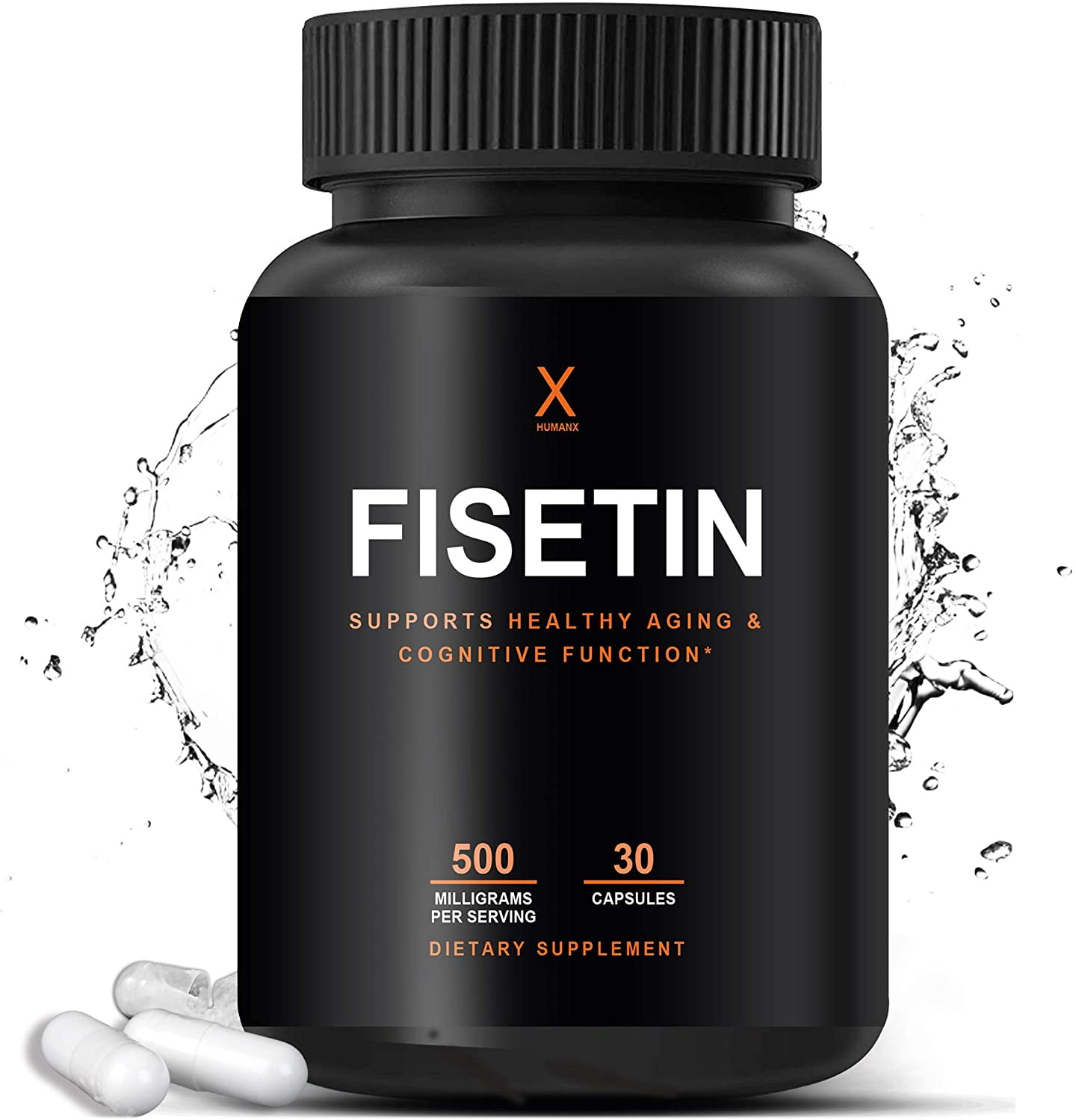 Fisetin 500mg Fisetin Supplement (Similar to Apigenin, Luteolin