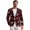 Gnome Bow, variant on KUIFORTI Reindeer Bow Men's Blazer One Button Sports Jacket Long Sleeve Outfit for Business Travel Office Work Graduation