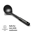 thumbnail image 5 of Cucharón OXO Good Grips de nailon negro para sopas, guisos y chiles, 5 of 5