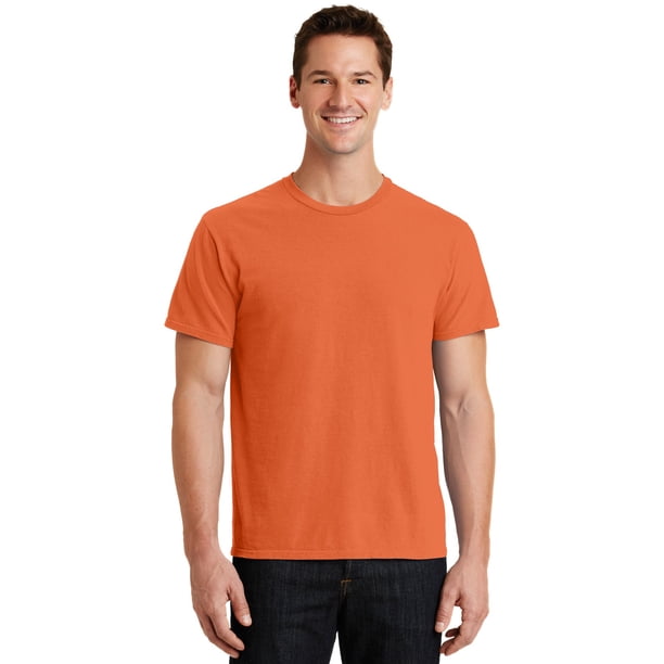 Port & Company Beach Wash Garment-Dyed Tee S Gold Fish Puerto & Compa??a PC099